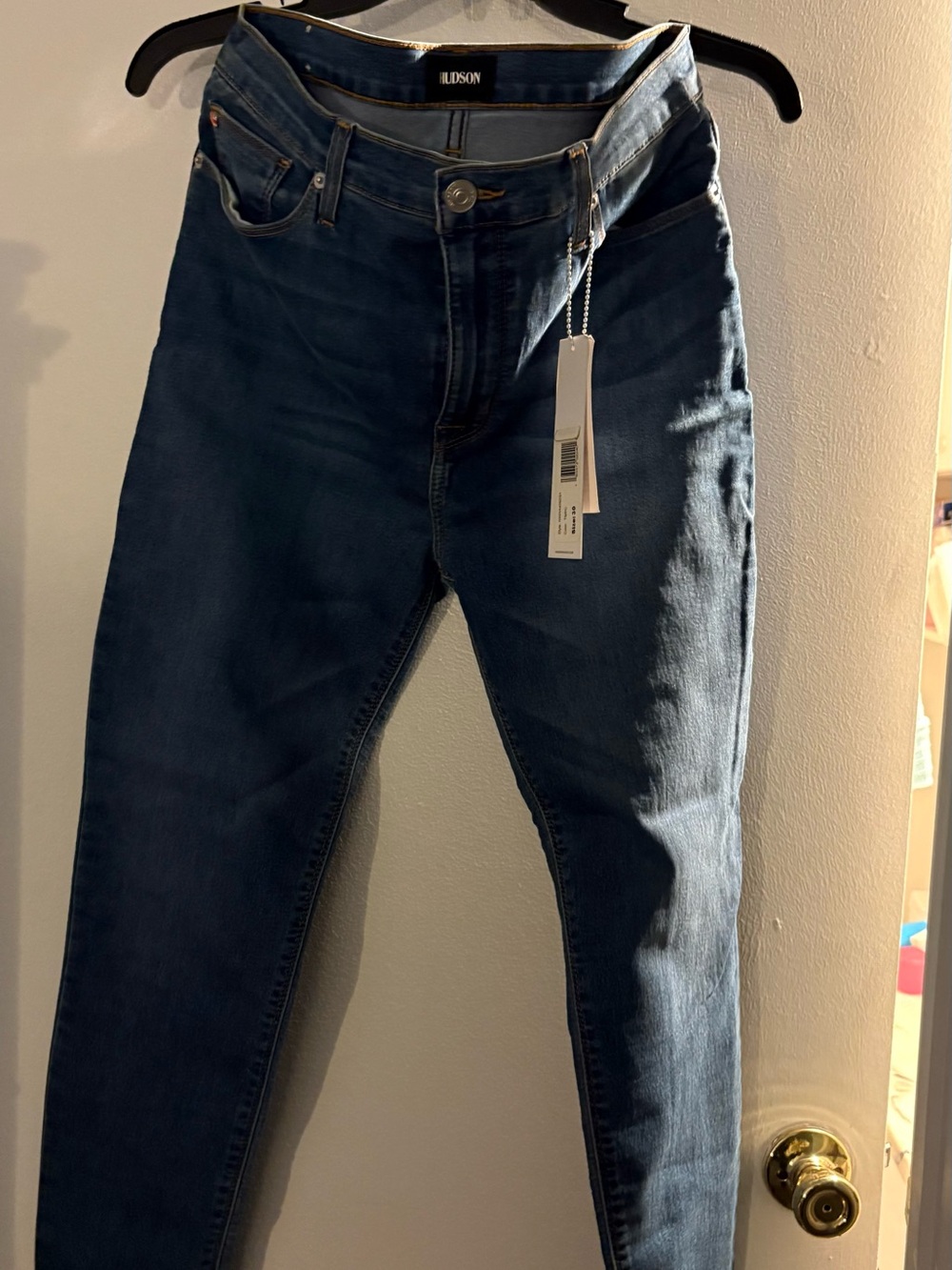 Hudson Jeans Men’s Skinny Jeans - Dark Blue Wash